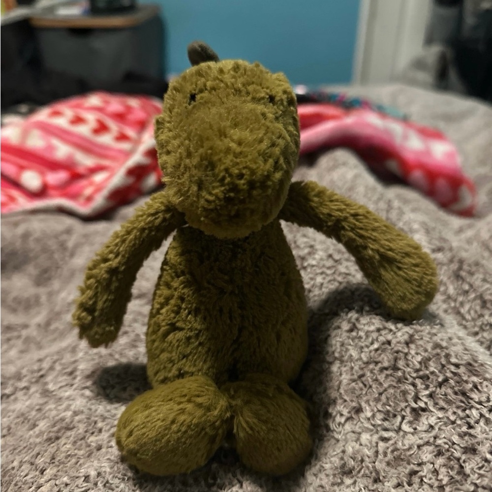 Jellycat Olive Green Stuffed Animal